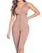 Fajas Dprada 11052 Colombian Full Body Shapewear for Women Postsurgical Girdle,Cocoa,Medium