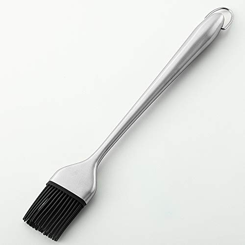 Jxs Silicone Sauce Basting Brush, 12 Inch Sturdy Bbq Basting Brush With Stainless Steel Handles #TOP7