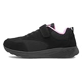 XL Kids Black Easy Fasten Trainer - Size 13 Child UK - Black