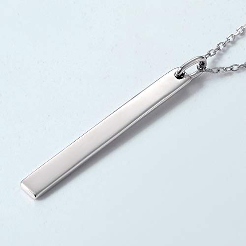 MOCHAMIK Ciondolo Temperamento Collana in Argento Sterling S925 personalità Catena clavicola Freddo