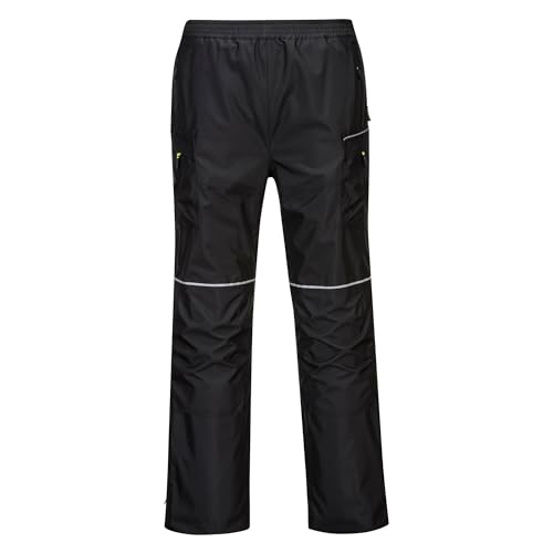 Pantalon de pluie imperméable Portwest PW3 pour chantiers extérieurs 3XL