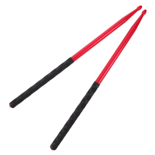 Abaodam 3 pares baquetas de nylon rojo miniatura 1