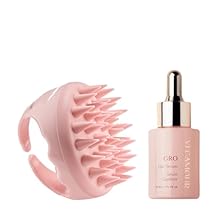 VEGAMOUR GRO Better Duo Includes GRO Hair Serum & GRO Revitalizing Scalp Massager for Thinning Hair
