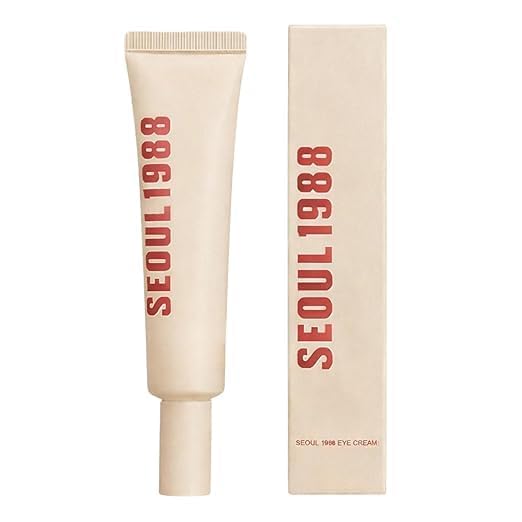 SEOUL 1988 Under Eye Cream for Dark Circles, Puffiness & Fine Lines | Korean Skincare with Hyaluronic Acid & Niacinamide | Anti-Aging Eye Gel for Men & Women | 15g/15ml-picture-10
