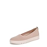 VIONIC Women's Uptown Skimmer Knit Slip-ons Loafer, Light Pink Fabric, 10