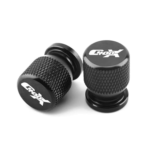 Bouchons de valve pneu moto BMW C400X étanches et anti-poussière pour préserver la pression Nero