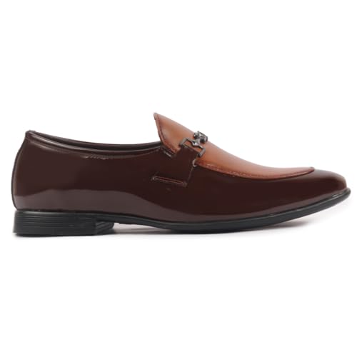 Image of FAUSTO Men Leather Pull-On Shoes