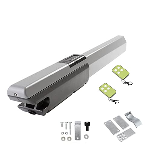 Maxi 4G Kit Motor Puerta Batiente 1 Hojas, Motores para Puerta Abatibles, Brazo Automatismo para Garaje, Puertas de Garaje, Brazo Automatico para Porton, Kit Incluye2 mandos a Distancia