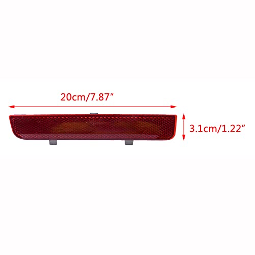 1 Par Para choque Traseiro Refletor Luz Traseira Para for Land Rover Range Rover L322 Freelander LR2