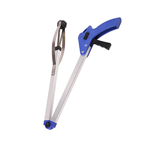 Allayu Herramienta de Recogida de Basura, colector Extensible, Pinza Plegable Larga de Aluminio, hogar, jardín, Mercado, Parque, saneamiento de Punto escénico