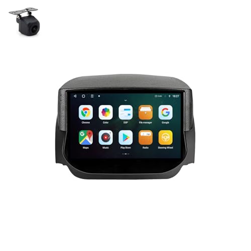 Android 9 Inch Touchscreen Car Radio Stereo for Ford Ecosport Eco Sport 2014-2018 with Carplay Android Auto GPS Navigation with BT 4G/WiFi USB Mirror Link FM Auto Parts(2+32G)