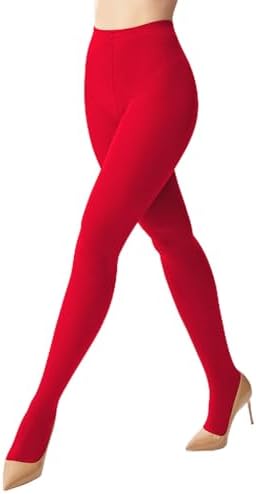 leg elegant Women's 80 Den Microfiber Soft Opaque Tights Pantyhose