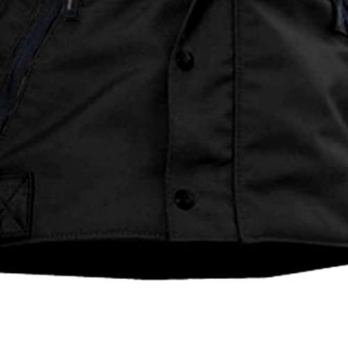 Men's Outdoor Cargo Tactical Jackets Multi-Pockets Stand Collar Military Jackets Lightweight Cotton Windbreaker4