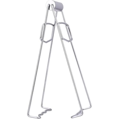 Clip De Soporte Antiquemaduras Pinza plegable for recipiente caliente, pinza for olla, pinza de acero inoxidable anti-escaldaduras, pinzas for vaporera de mano, herramienta de cocina Para Tazones Cali