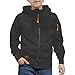 Boys Athletic Youth Sweatshirt Sport Hoodie Kids Gray Zipper Hoodie Casual Full Zip Up Hoodies for Teen Boys Long Sleeve Fall Fashion Hoodies Size 11-12 Hooded Sweatshirt Sweatshirts