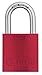 Lockout Padlock, KA, Red, 1/4In Shackle Dia