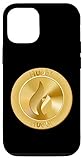 iPhone 12/12 Pro Huobi Token HT Gold Coin Logo Cryptocurrency Image Case