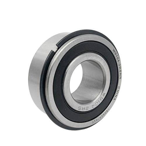 Roulement W9104-2RS anti-poussière avec bague d'arrêt contre le jeu axial