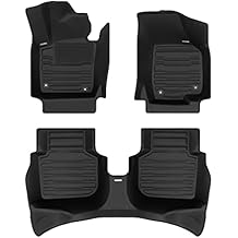 TuxMat - for Volkswagen Passat 2012-2019 Models - Custom Car Mats - Maximum Coverage, All Weather, Laser Measured - This Full Set Includes 1st and 2nd Rows