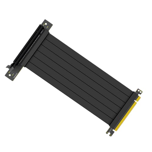 Câble PCIe 3.0 16x stable en cuivre avec connecteur 90° coudé anti-usure