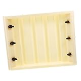 Abaodam Square Roman Column Mold for DIY Concrete Crafting 1 Piece European Style Pillar Mould for Garden Pathway Decoration Reusable Cement Forming Accessory