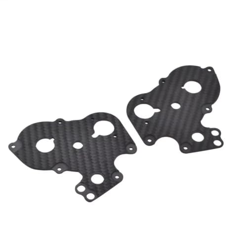 Châssis Tamiya 1/10 Optimisé par Plaques Latérales en Fibre de Carbone Véritable