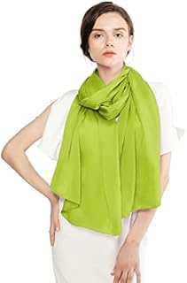 RIIQIICHY Scarfs for Women Pashmina Shawls and Wraps for Women Wedding like Chiffon Scarf for Neck