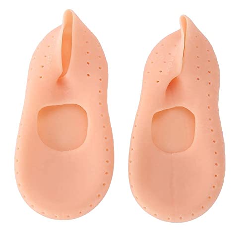 Image of Silicone Socks for Women, moisturizer shocks, Crack Heel Repair Socks, Spa Gel Socks for Women, Silicon Socks, Silicone Socks for Men, Foot spa Socks Vitamin E Socks with Strap