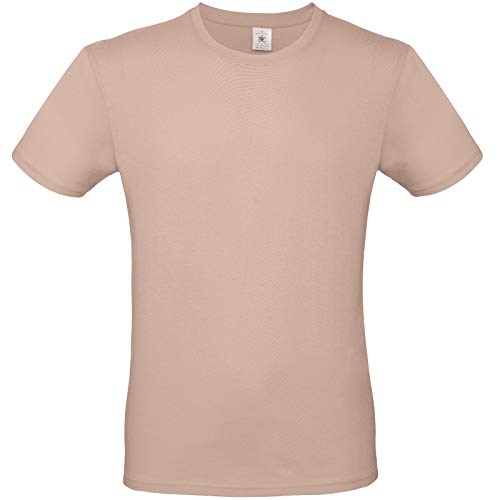 B&C Mens #E150 Tee - Mellennial Pink - S