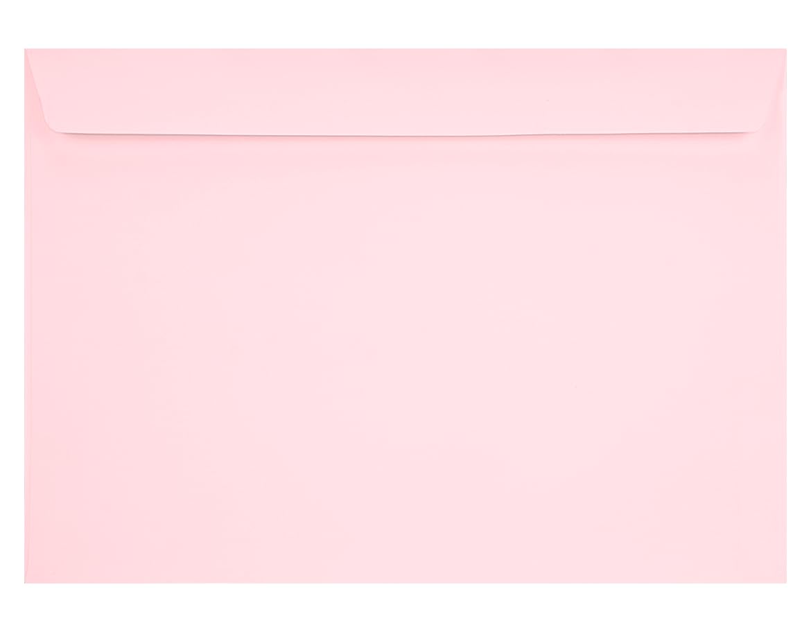Netuno 50 Large Pastel Pink envelopes C4 229 x 324 mm 9 x 12.75 in 120gsm Design Elegant Coloured Envelope Large Colourful envelopes for A4 Letters documents Photos invoices brochures โ image 1