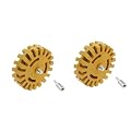 2 pcs 4 air Tools Pneumatic Tools fjbiden Stickers for car Rubber Eraser Wheel Degumming Wheel Pneumatic Uonlytech