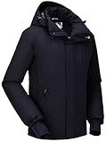 ★ Winddicht: Die winddichte Outdoorjacke verfügt über ein spezielles Design und spezielle Materialien, um einen winddichten Effekt zu erzielen. Das einzigartige Material kann das Eindringen von Luft wirksam verhindern. Verstellbare Bündchen mit Klettverschluss und verstellbarem und abnehmbarem warmen Hut, nahtlosem Reißverschluss und Stehkragen, um das Eindringen von Wind zu verhindern