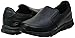 Skechers mens Nampa-groton Food Service Shoe, Black Polyurethane, 11 US
