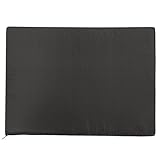 Petsona Hundebett Hundekissen Rippenstrickstoff rutschfeste Unterseite Weichschaum, Grün,L