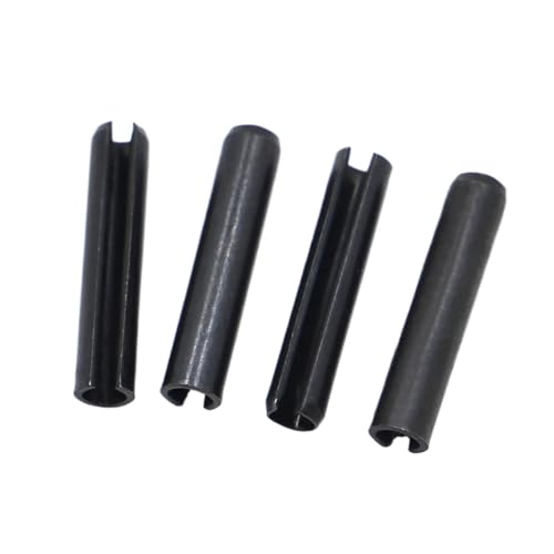 AQXYWAZQ Goupilles Droites à Ressort GB879, 10 à 50 pièces, goupilles cylindriques élastiques à Ressort en Acier, goupilles Fendues M1,5 M2 M2,5 M3 M4 M5 M6 M8(30mm)