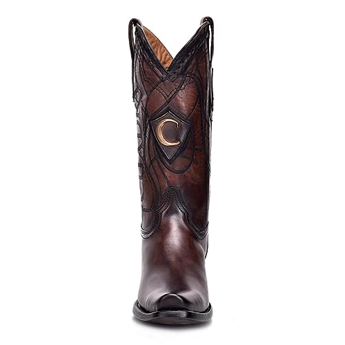 Cuadra Men's Western Boot In Genuine Leather Brown, 1J1Nrs, Size 6 #TOP1