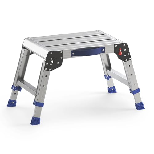 Loyoda Folding Step Stool for Adults Portable Aluminum Work Platform 440lb
