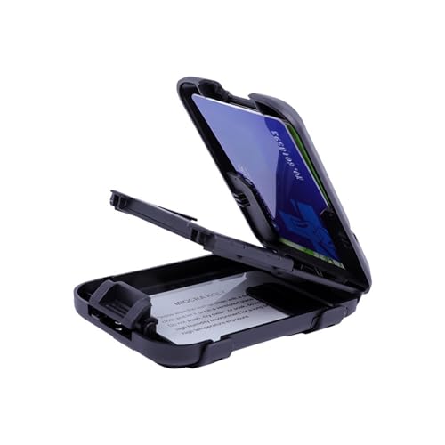 Slim Wallet RFID Blocking Wallet For Men Removable Money Metal Wallet With Money Clip For Men Crush Resistant4