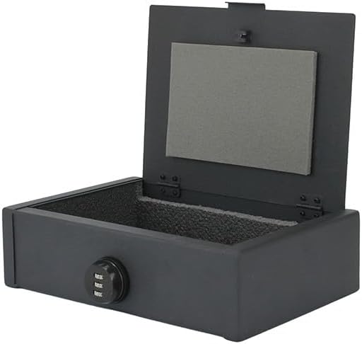 SITITEK SAFE-K Portable Car Safe with a Fixing Cable | Gun Lock Box with a Combination Lock