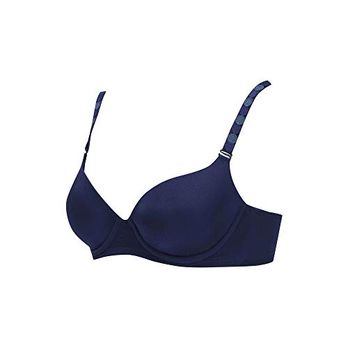 Image of Triumph Fancy T-Shirt Bra Invisible Wired Padded Medium Coverage and Shapely Support Bra
