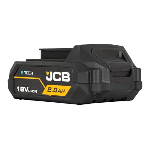 Batterie Lithium-ION 18 V JCB E-Tech à charge rapide et légère
