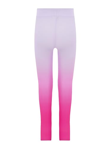 YiZYiF Kids Girls Gradient Shiny Dance Leggings High Waist Gymnastics Performance Tights Pants2