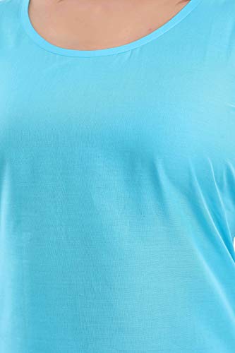Image of Cotton Rich Camisole Slip for Women | Long Kurti Slip /Suit Slip /Camisole Slip Knee Length Inner(Long Inner)