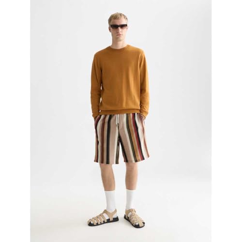Pull homme Scotch & Soda regular crew neck en coton pour la mi-saison