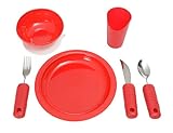 Essential Medical Supply Power of Red Complete Table Setting