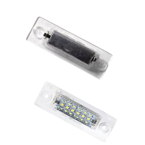 Luces de matrícula trasera evita multas en Passat Variant lámpara placa luz bombilla recambio