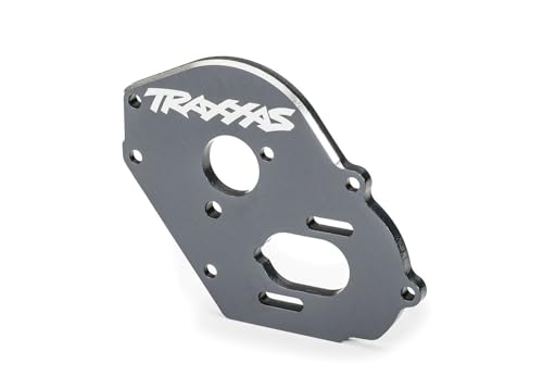 Traxxas 9490T Plate, Motor, 6061-T6 Aluminum (Gray-Anodized)