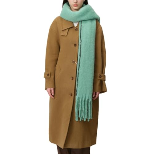 Soft Cashmere Feel Scarf Soft Winter Scarves for Women Long Shawl Large Scarf Cold Weather Thick Blanket Shawl Wrap