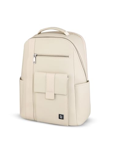 Image of EUME Nexa Backpack Bag For Man | 2 Large Compartment office Laptop Backpack | Fits Up to 15.6 inch Laptop | Vegan Leather | Travel Bag | Laptop Backpack For Men and Women