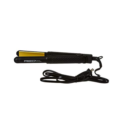 Plancha de Pelo Cerámica Roja Kiss Products 0.75 pulg miniatura 5